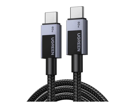 Kabel UGREEN Kabel USB-C do USB-C L524 60W PD 3m szary